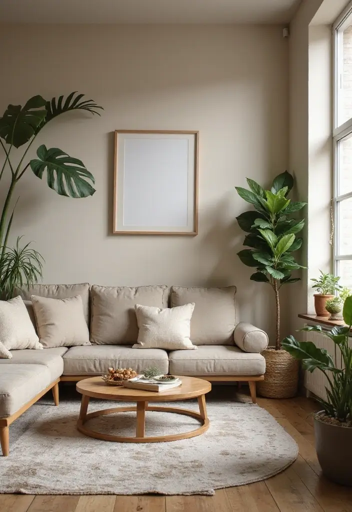 25 Neutral Paint Colors for Living Room That Never Go Out of Style 2 25 Neutral Paint Colors for Living Room That Never Go Out of Style - 2. Greige