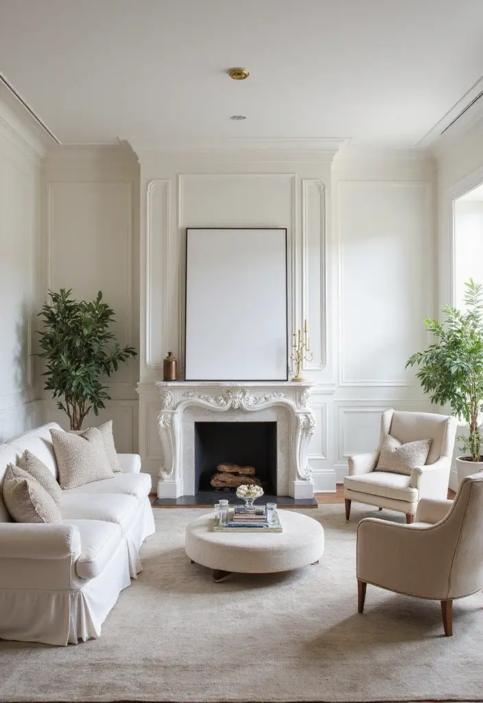 25 Neutral Paint Colors for Living Room That Never Go Out of Style 23 25 Neutral Paint Colors for Living Room That Never Go Out of Style - 23. Pearl White