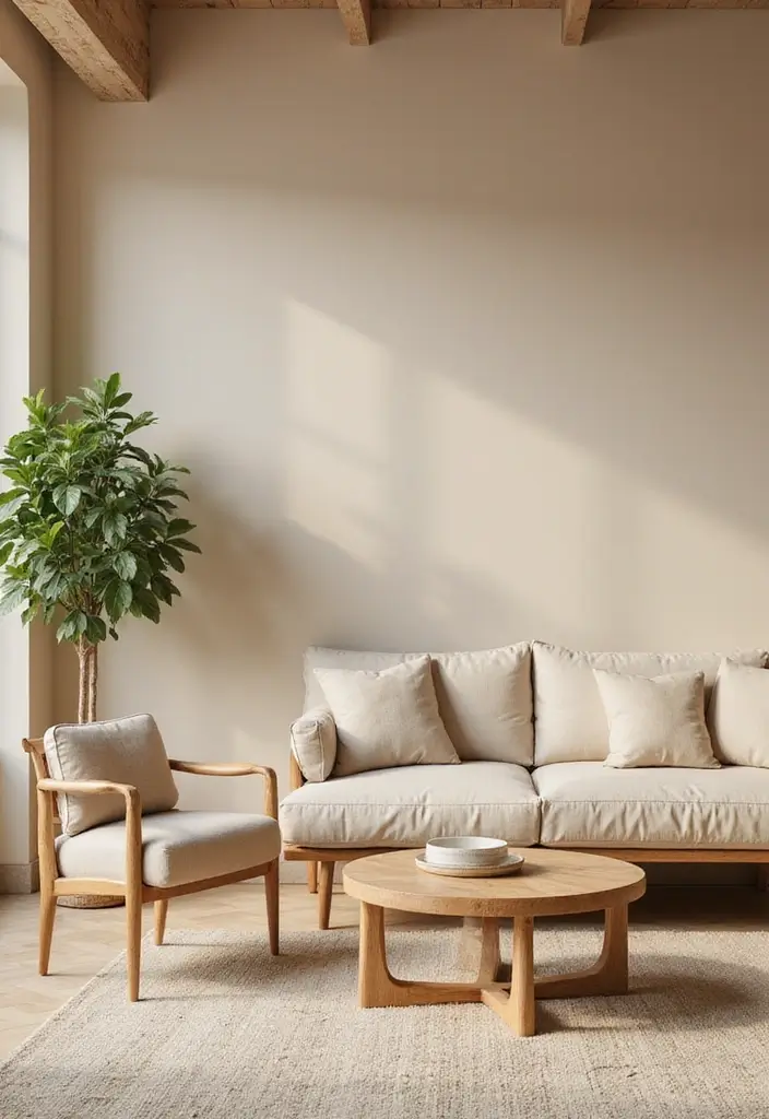25 Neutral Paint Colors for Living Room That Never Go Out of Style 7 25 Neutral Paint Colors for Living Room That Never Go Out of Style - 7. Sandy Beige