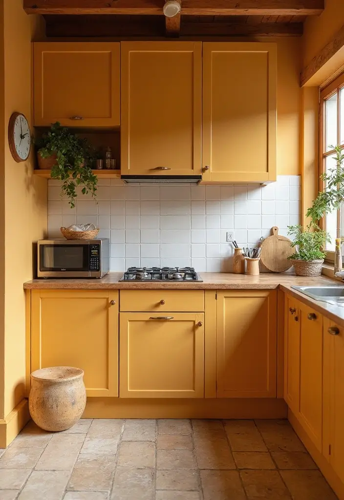 25 Trending Paint Ideas for Kitchen Walls That Brighten Your Home 15 25 Trending Paint Ideas for Kitchen Walls That Brighten Your Home - 15. Warm Honey