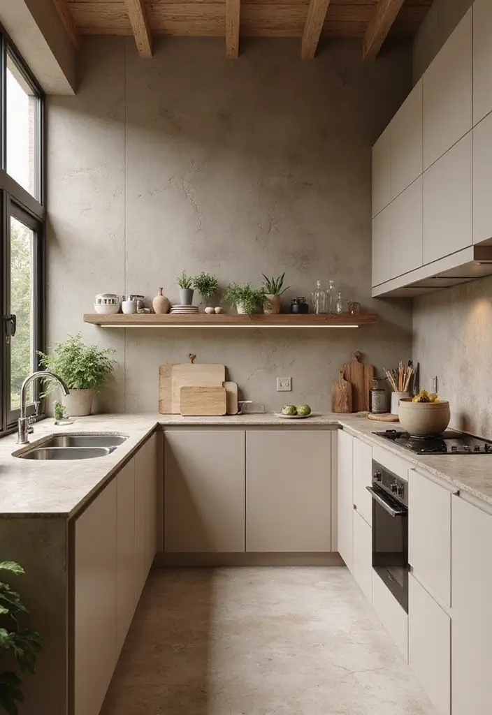 25 Trending Paint Ideas for Kitchen Walls That Brighten Your Home 20 25 Trending Paint Ideas for Kitchen Walls That Brighten Your Home - 20. Eco-Friendly Earth Tones