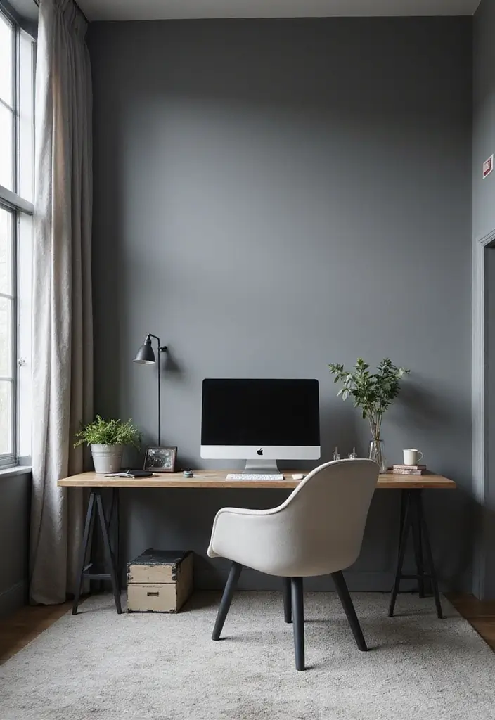25 Two Tone Wall Paint Ideas That Look Elegant & Stylish - 3. Monochromatic Elegance