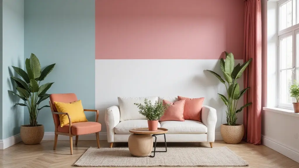 25 Two Tone Wall Paint Ideas That Look Elegant & Stylish