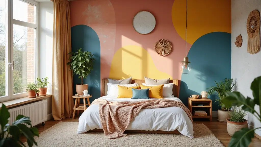 30 Bedroom Paint Ideas Accent Wall That Elevate Style