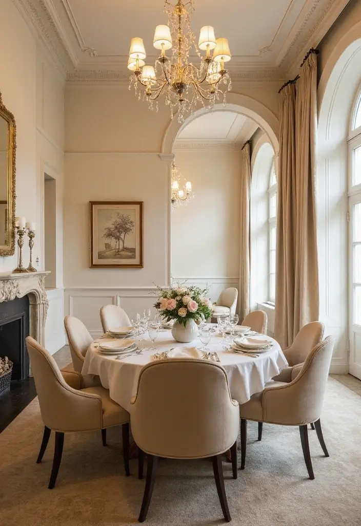 30 Best Dining Room Paint Colors for Elegant & Modern Interiors - 17. Creamy Ivory