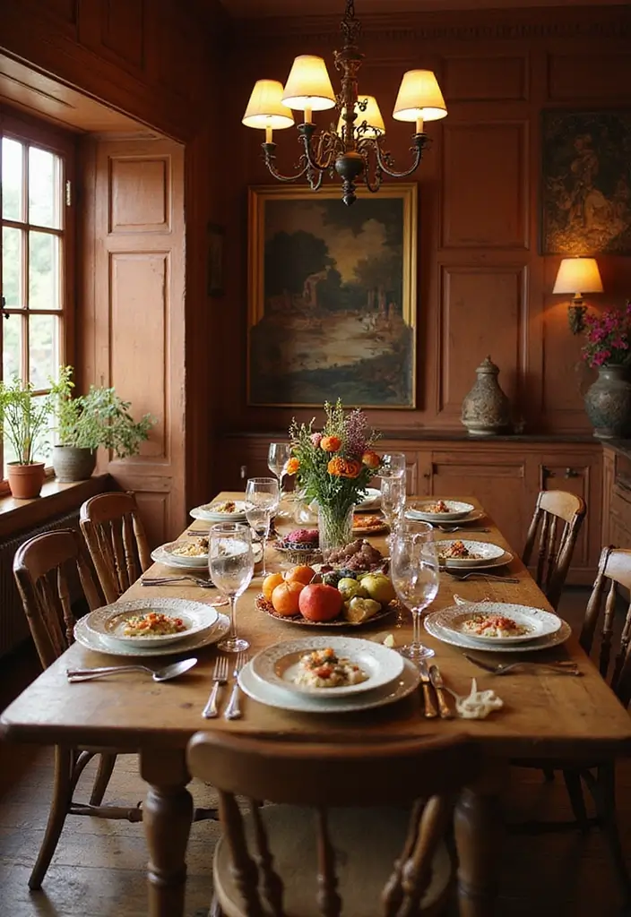 30 Best Dining Room Paint Colors for Elegant & Modern Interiors - 21. Rustic Brown