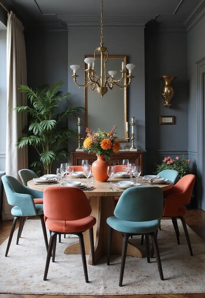 30 Best Dining Room Paint Colors for Elegant & Modern Interiors - 25. Smoky Gray