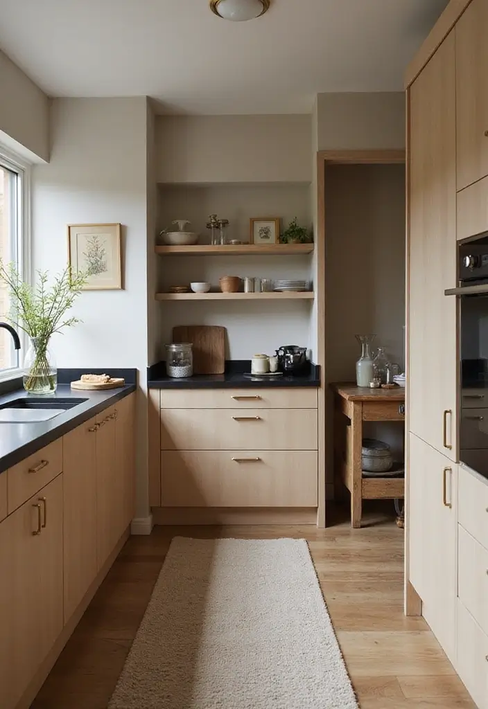 30 Black Countertops Kitchen Color Schemes That Look Chic - 7. Earthy Neutrals