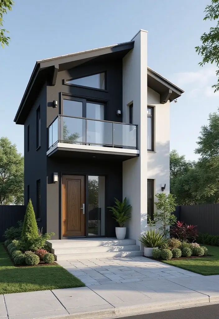 30 Bloxburg House Color Schemes to Inspire Your Build 13 30 Bloxburg House Color Schemes to Inspire Your Build - 13. Black and White