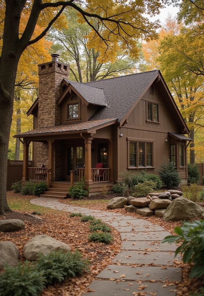 30 Bloxburg House Color Schemes to Inspire Your Build 16 30 Bloxburg House Color Schemes to Inspire Your Build - 16. Chocolate Brown and Beige