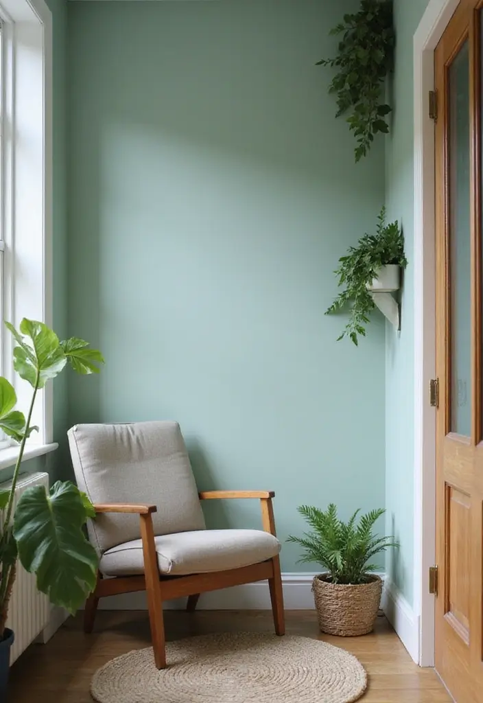 30 Calming Light Green Paint Colors for a Fresh Home Look - 1. Mint Whisper