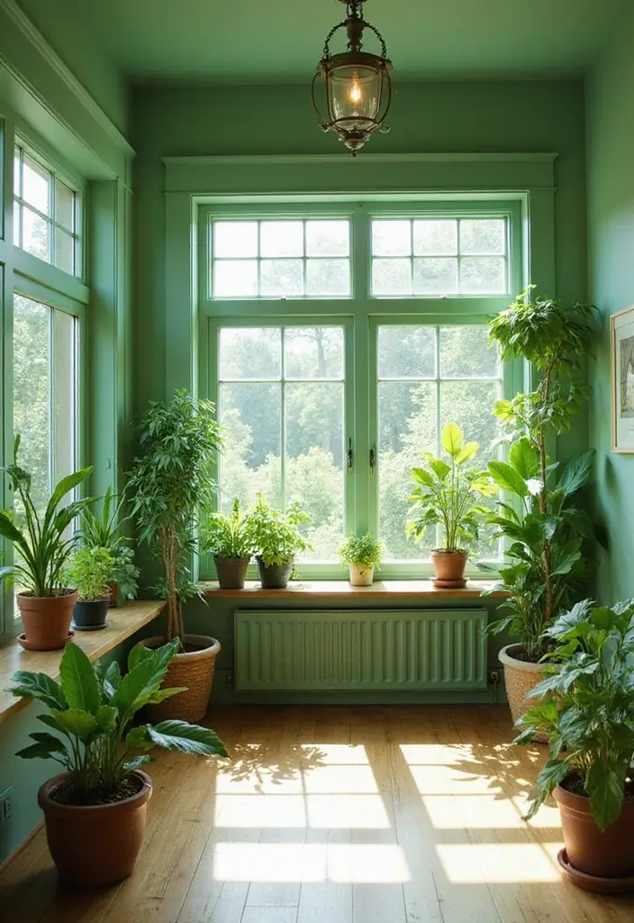 30 Calming Light Green Paint Colors for a Fresh Home Look - 17. Grass Green
