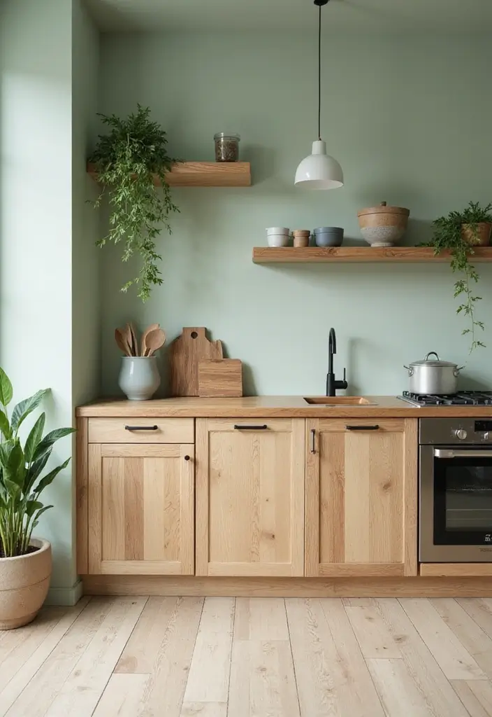 30 Calming Light Green Paint Colors for a Fresh Home Look - 2. Soft Sage