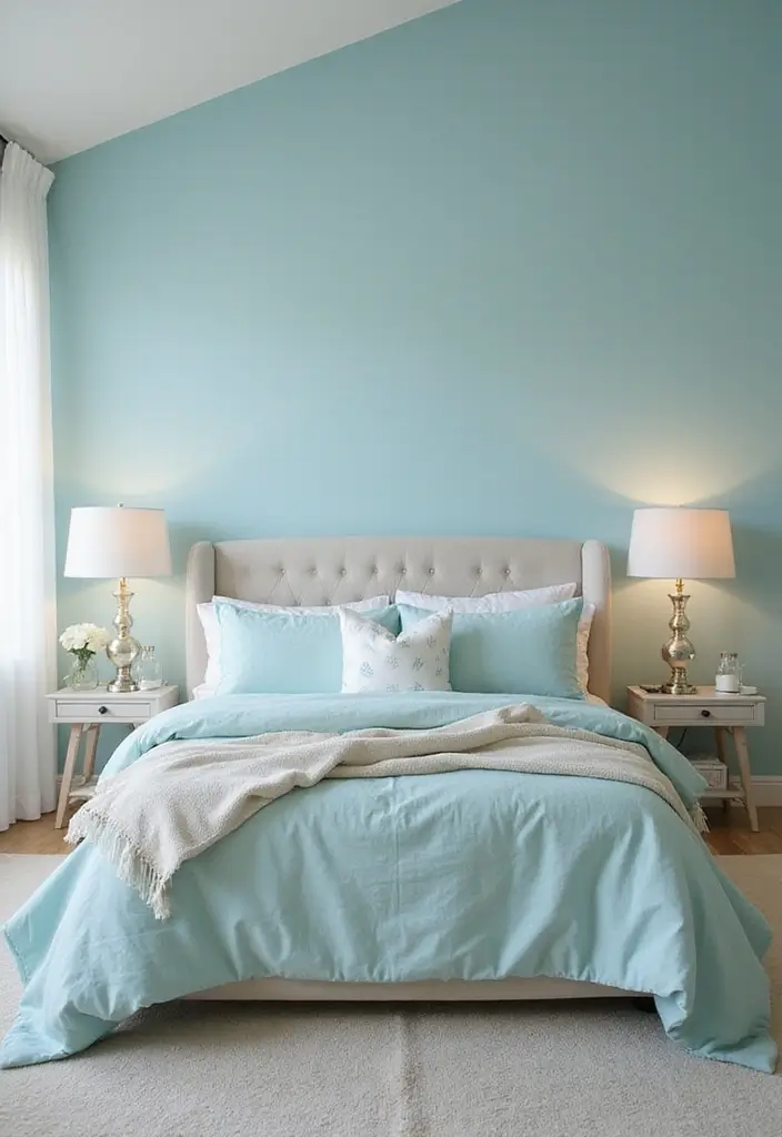 30 Calming Light Green Paint Colors for a Fresh Home Look - 20. Sea Breeze