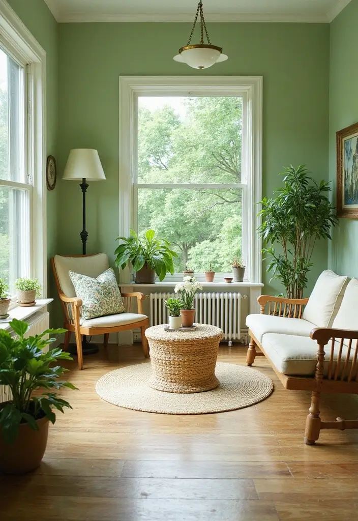 30 Calming Light Green Paint Colors for a Fresh Home Look - 21. Spring Green