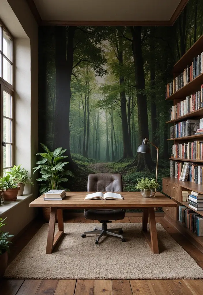 30 Calming Light Green Paint Colors for a Fresh Home Look - 22. Forest Canopy