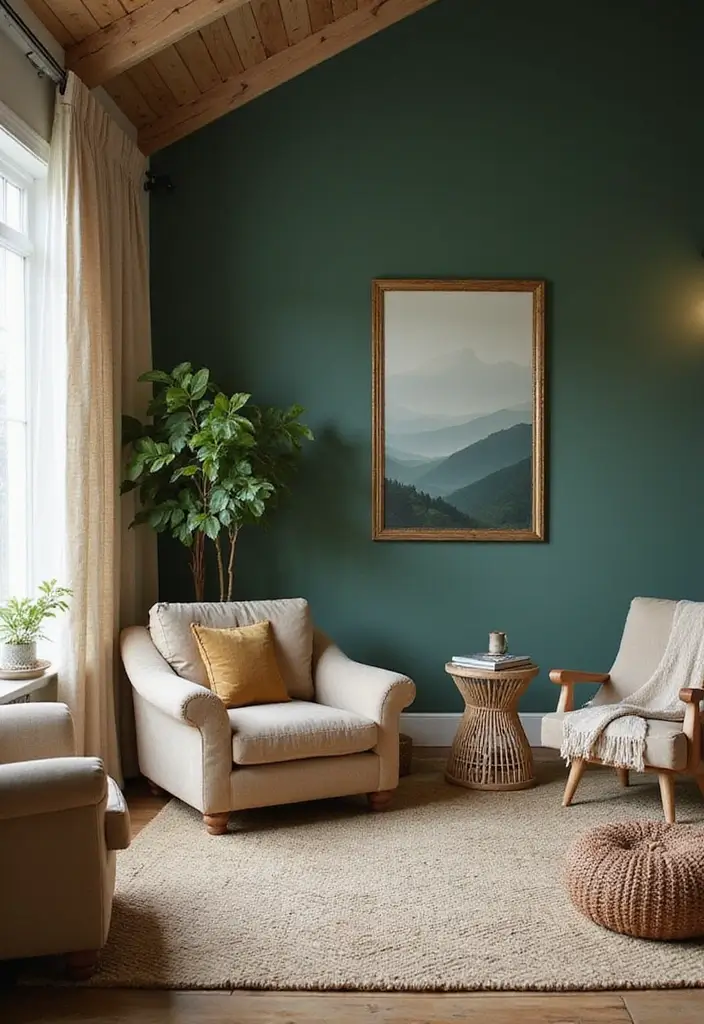 30 Calming Light Green Paint Colors for a Fresh Home Look - 23. Woodland Fern