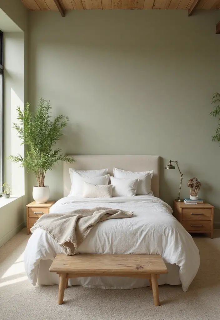 30 Calming Light Green Paint Colors for a Fresh Home Look - 25. Bamboo Grove