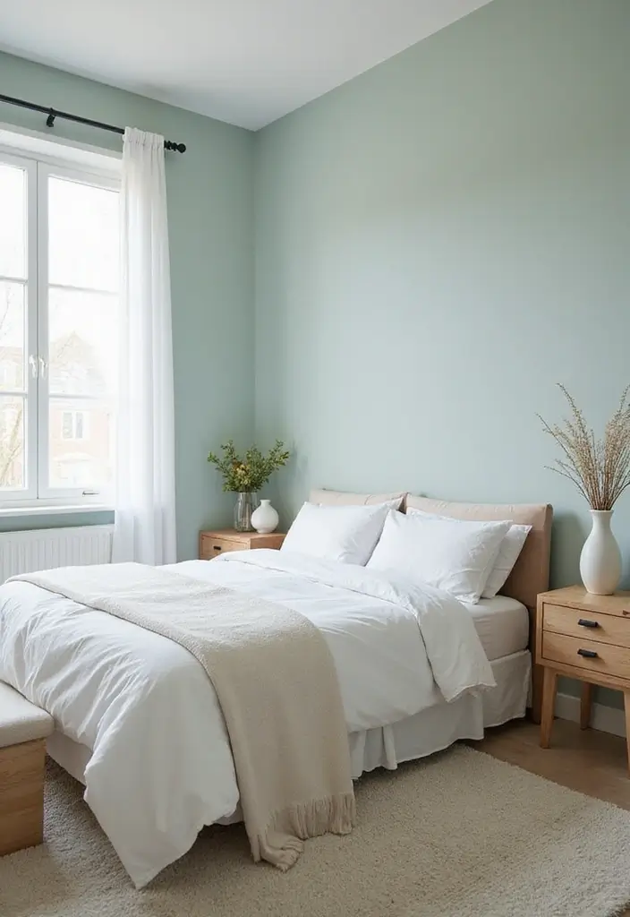 30 Calming Light Green Paint Colors for a Fresh Home Look - 30. Meadow Mist