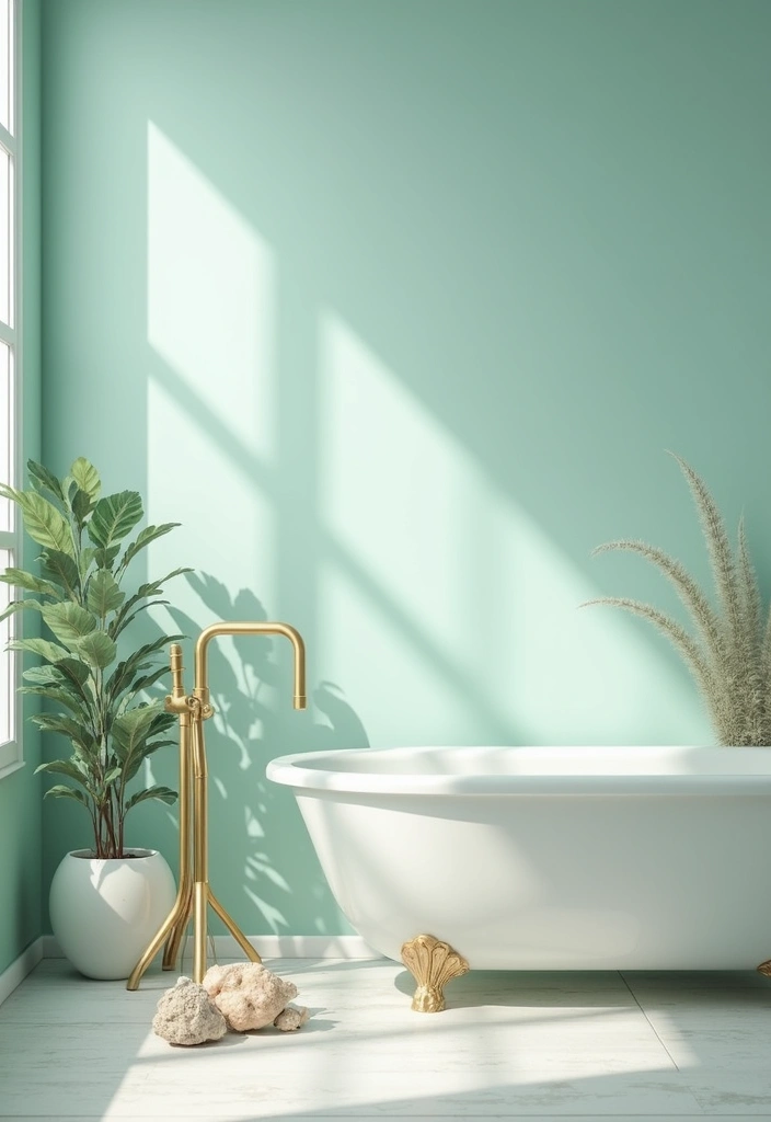 30 Calming Light Green Paint Colors for a Fresh Home Look - 4. Seafoam Bliss