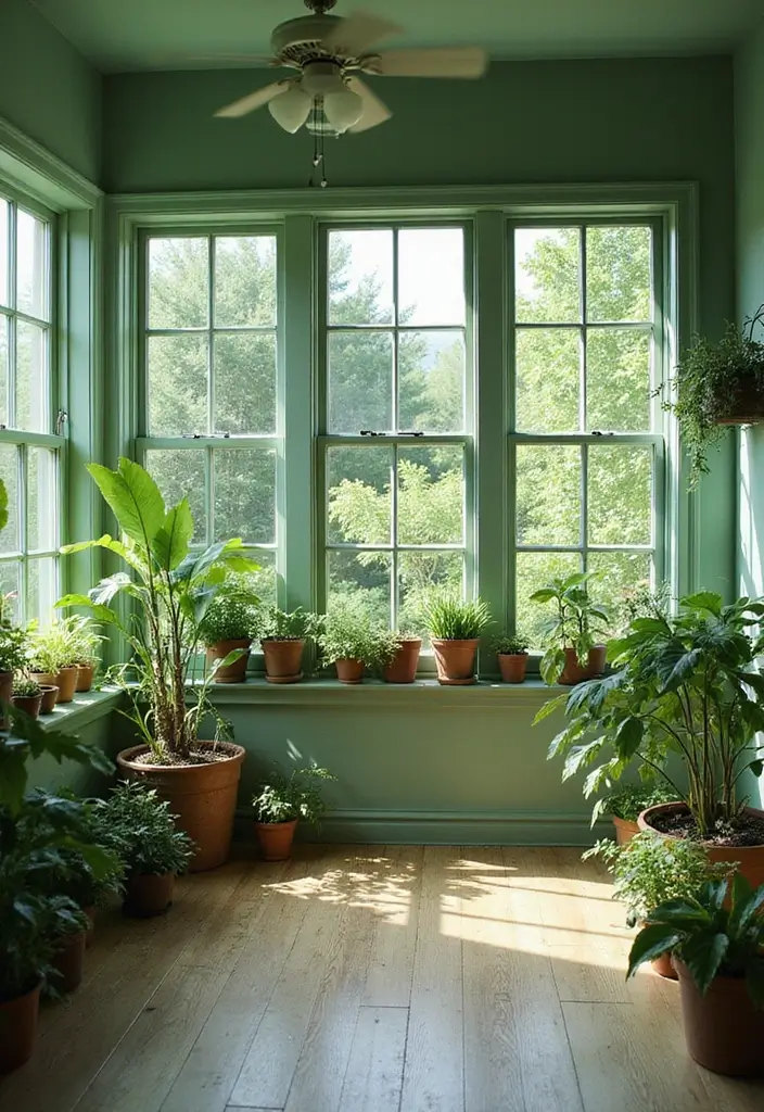 30 Calming Light Green Paint Colors for a Fresh Home Look - 7. Fern Green