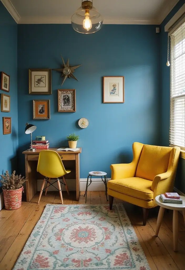 30+ Color de Pintura para Cuartos Ideas Inspiradoras - 8. Inspiración Vintage: Colores Clásicos