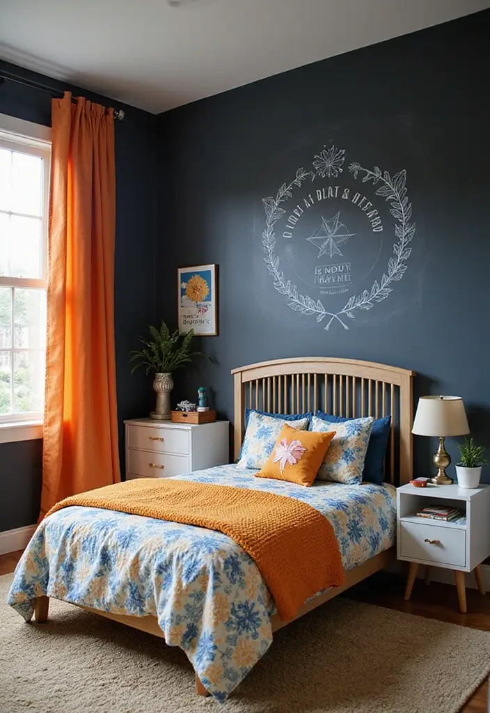 30 Creative Boys Room Paint Ideas Perfect for Every Age - 27. Fun with Chalkboard Paint