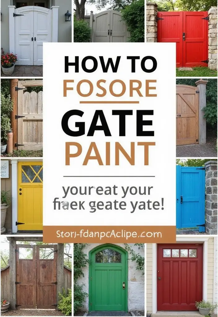 30 Creative Gate Paint Color Ideas to Elevate Your Home Exterior - Conclusion