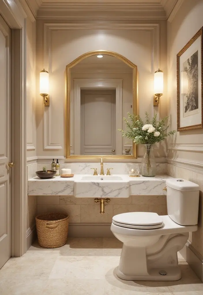 30+ Fresh Paint Colors for Bathroom That Make Small Spaces Look Bigger - 22. Light Fawn for Soft Luxury