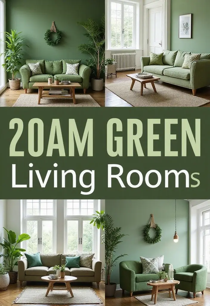 30 Green Living Room Color Schemes Loved by Designers - Conclusion
