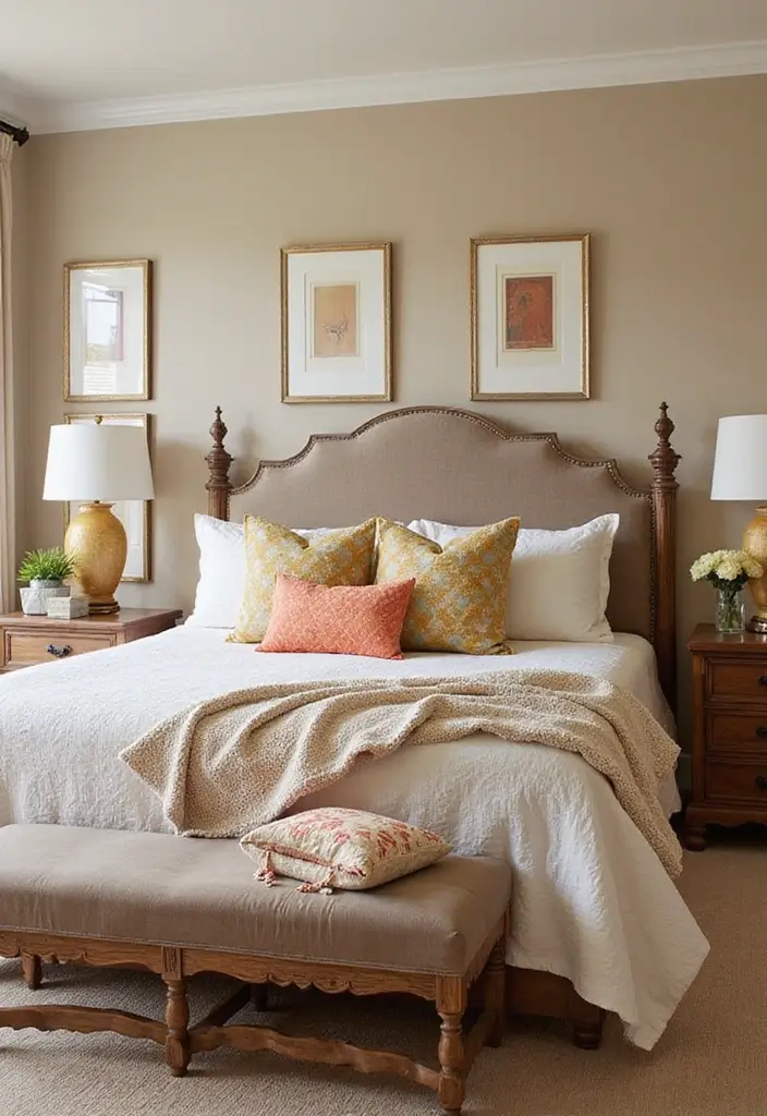 30 Guest Bedroom Paint Colors That Feel Cozy & Welcoming - 26. Almond Beige