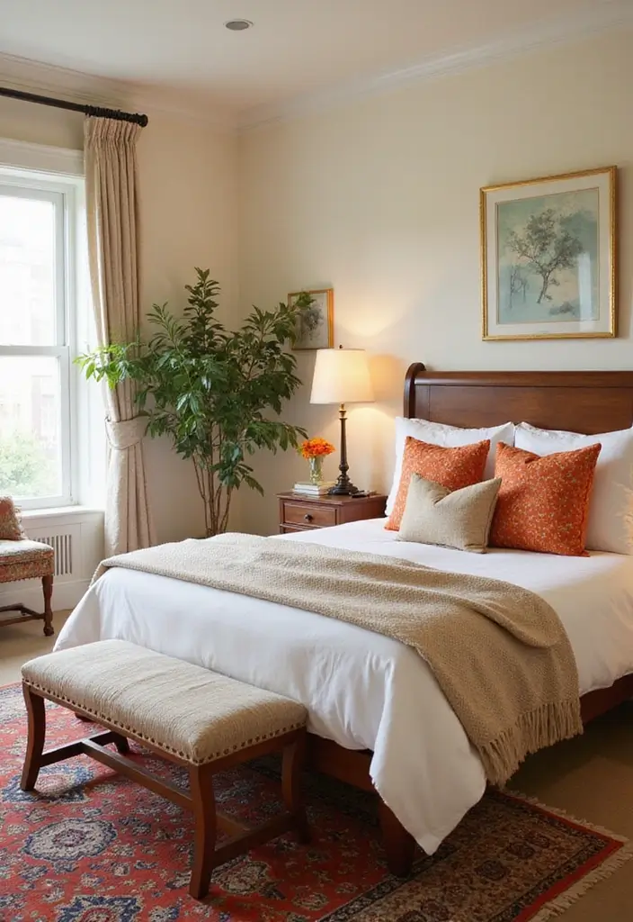 30 Guest Bedroom Paint Colors That Feel Cozy & Welcoming - 5. Creamy Ivory