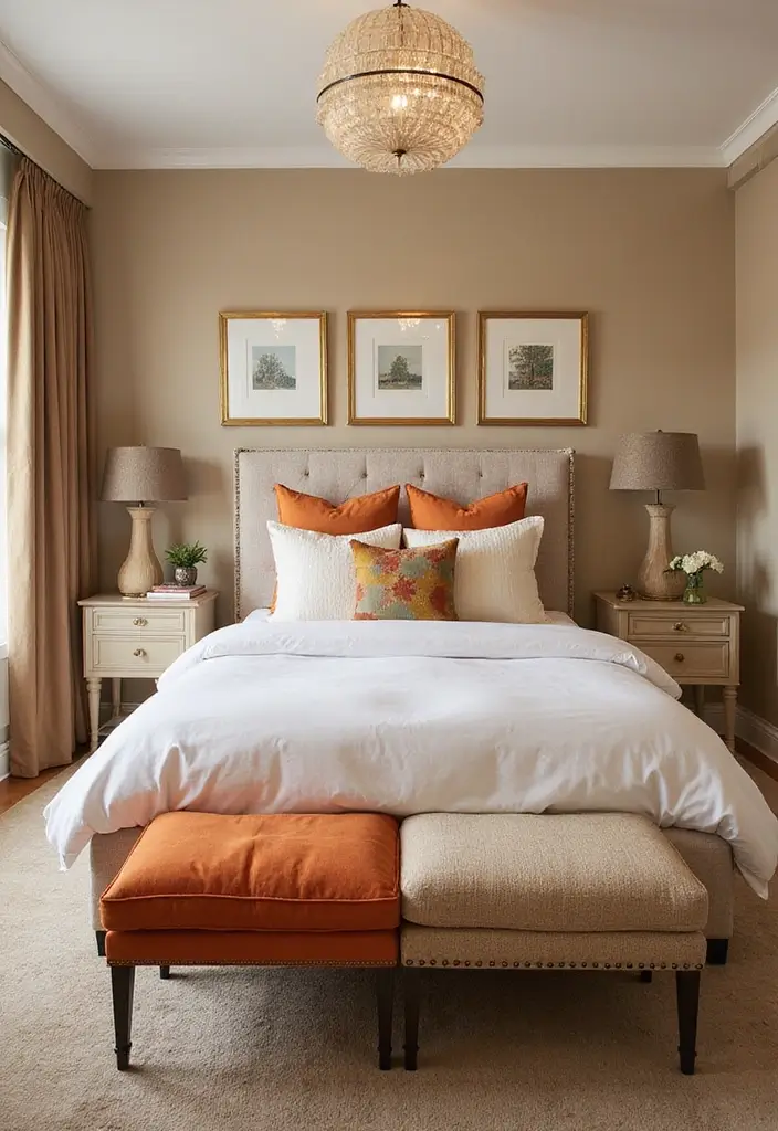 30 Guest Bedroom Paint Colors That Feel Cozy & Welcoming - 8. Warm Beige