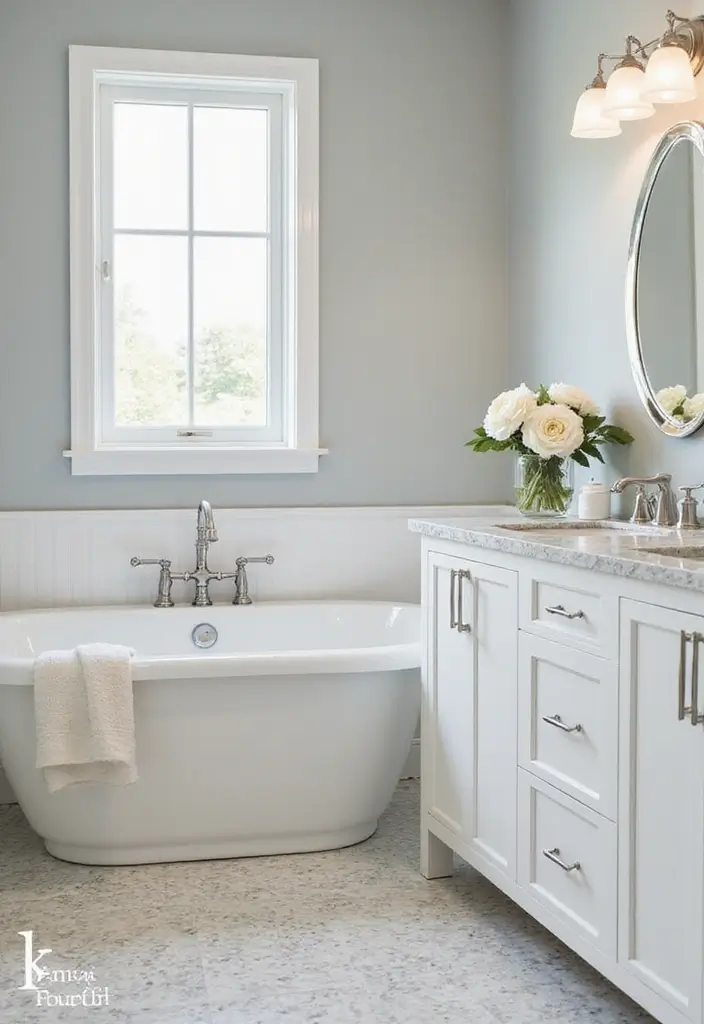 30 Light Gray Paint Colors Designers Love for Every Room - 1. Silver Mist - A Subtle Shine