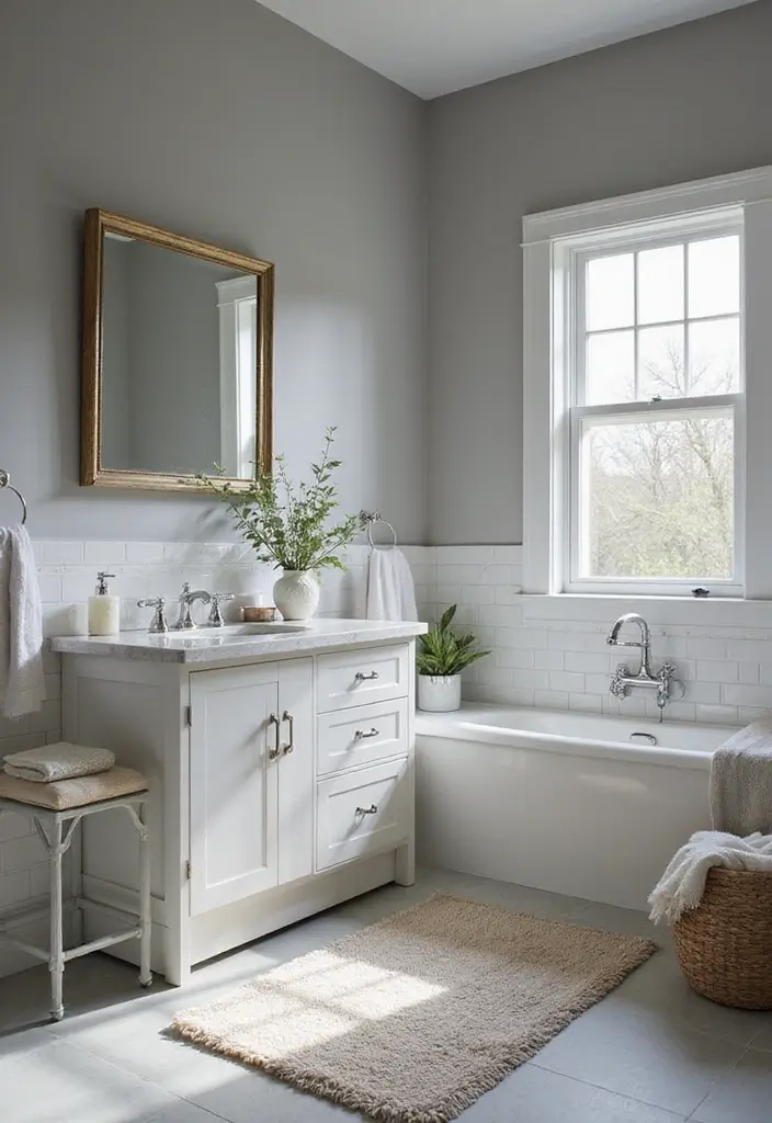 30 Light Gray Paint Colors Designers Love for Every Room - 9. Misty Gray - Soft and Inviting