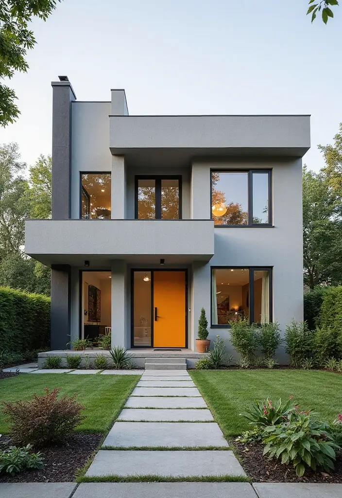 30 Modern Exterior Paint Colors That Boost Home Value - 25. Light Gray