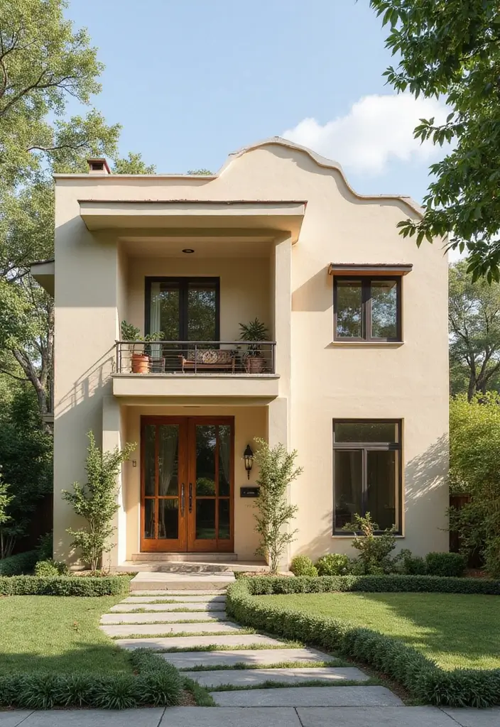 30 Modern Exterior Paint Colors That Boost Home Value - 7. Creamy Beige