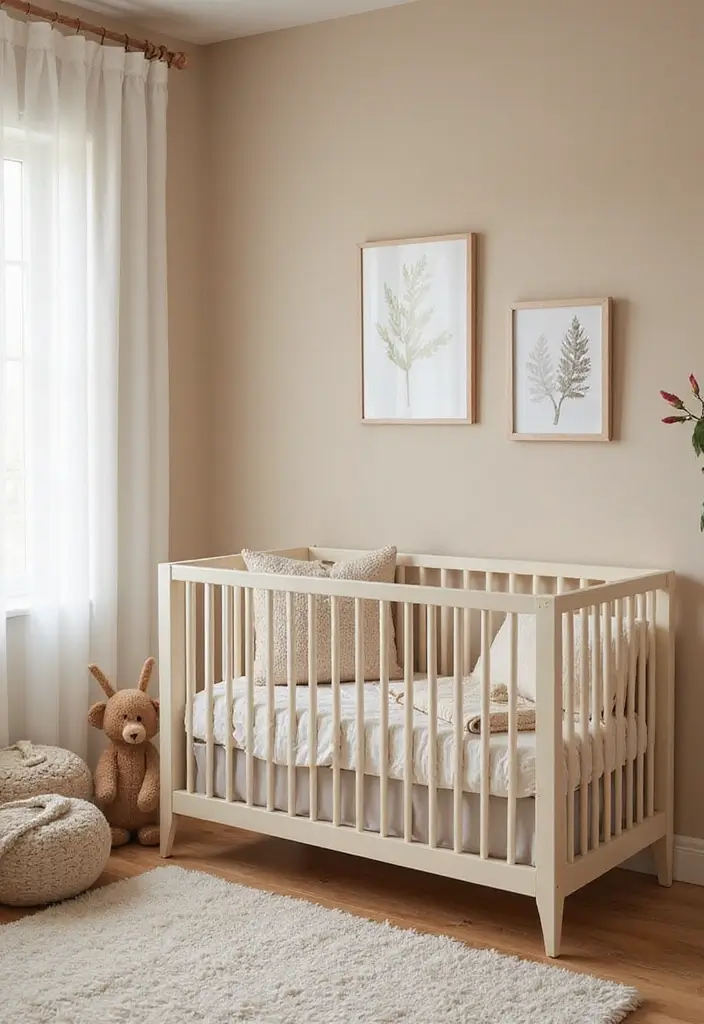 30 Neutral Nursery Paint Colors Perfect for Baby Rooms 11 30 Neutral Nursery Paint Colors Perfect for Baby Rooms - 11. Sandy Beige
