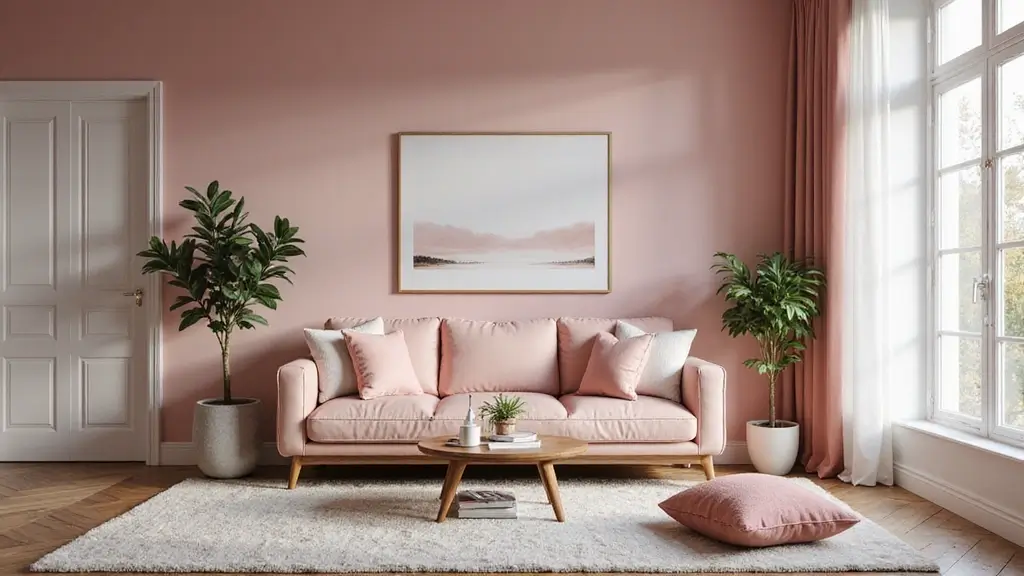 30 Pink Contrast Color Combinations for Modern Interiors