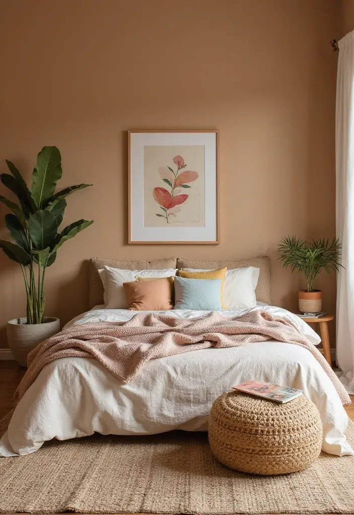 30+ Stunning Bedroom Paint Color Ideas to Transform Your Room Instantly 5 30+ Stunning Bedroom Paint Color Ideas to Transform Your Room Instantly - 5. Earthy Beige for Versatility
