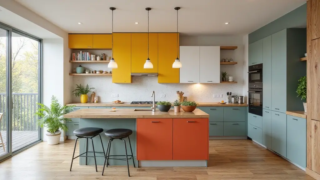 30 Trendy Two Color Kitchen Cabinets for Modern Homes