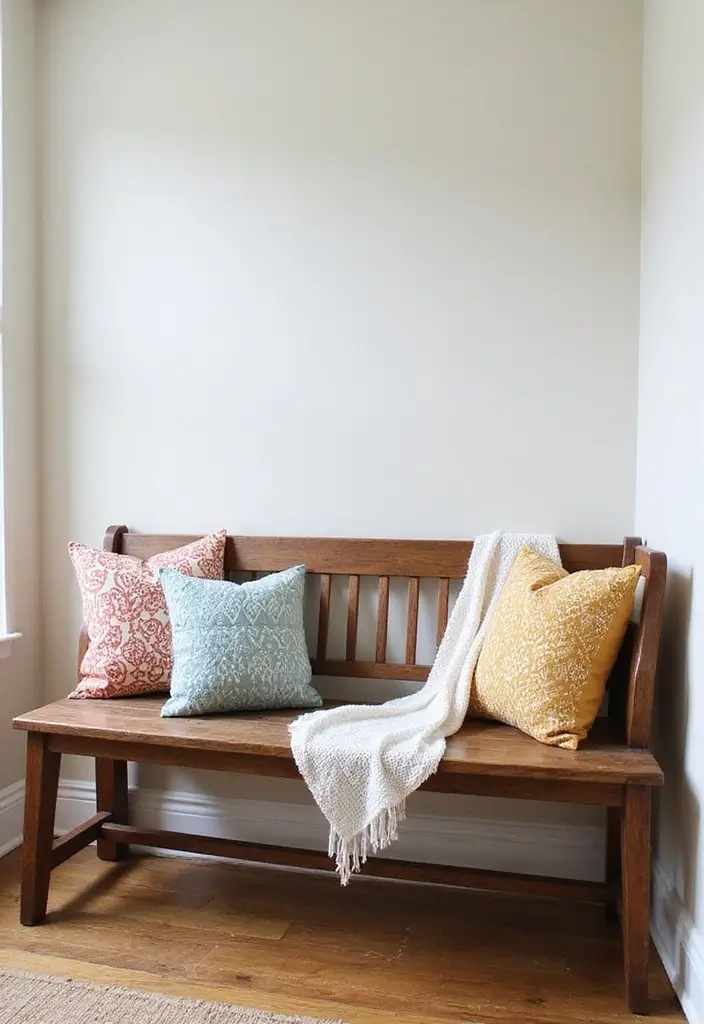 28 Dining Room Corner Ideas That Make the Most of Space - 21. Classic Farmhouse Bench