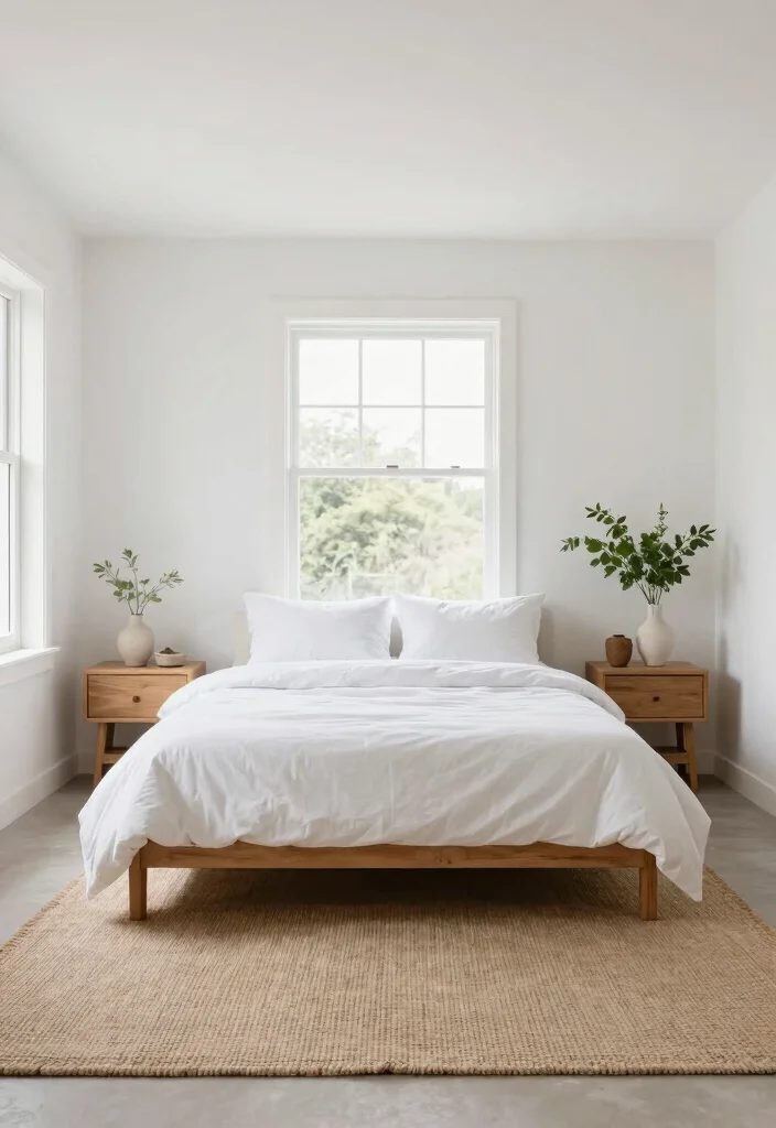 10 Asian Bedroom Paint Color Ideas for a Calm Balanced Look - 4. Soft White 1