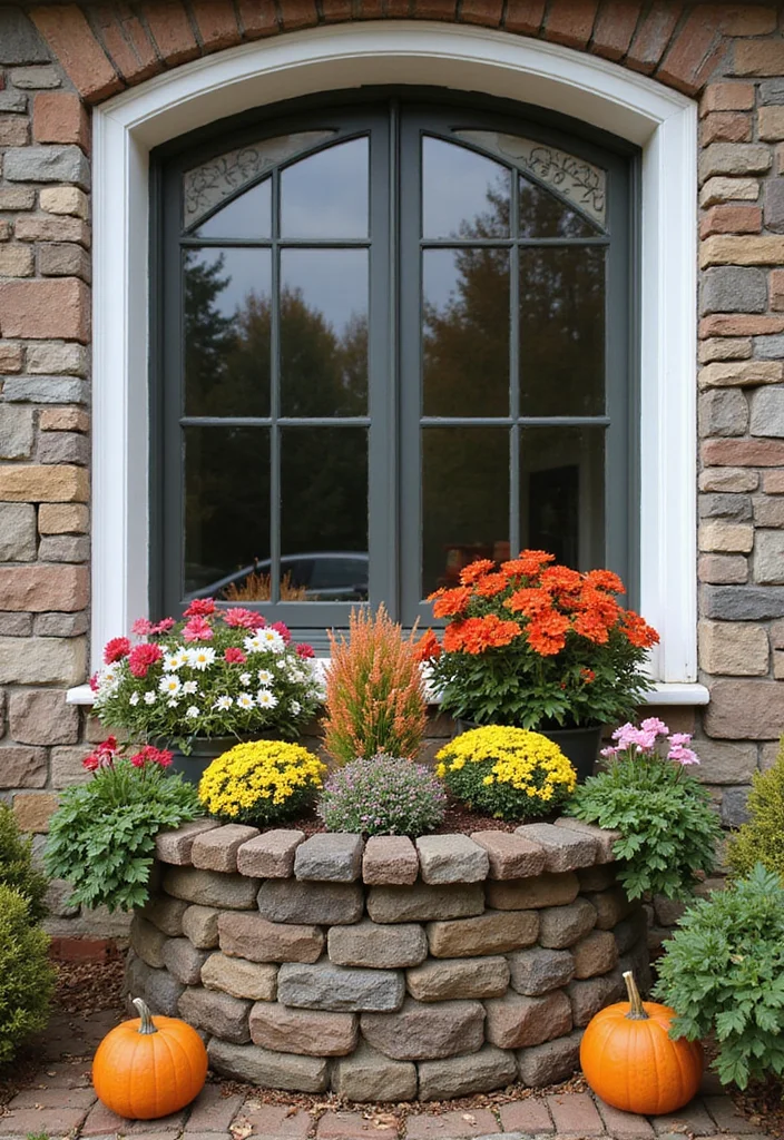 10 Basement Window Well Ideas for Better Light and Safety - 7. Seasonal Decor: Celebrate the Changes