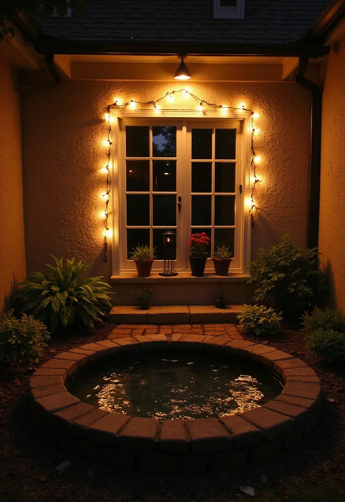 10 Basement Window Well Ideas for Better Light and Safety - 8. Lighting Solutions: Illuminate Your Space