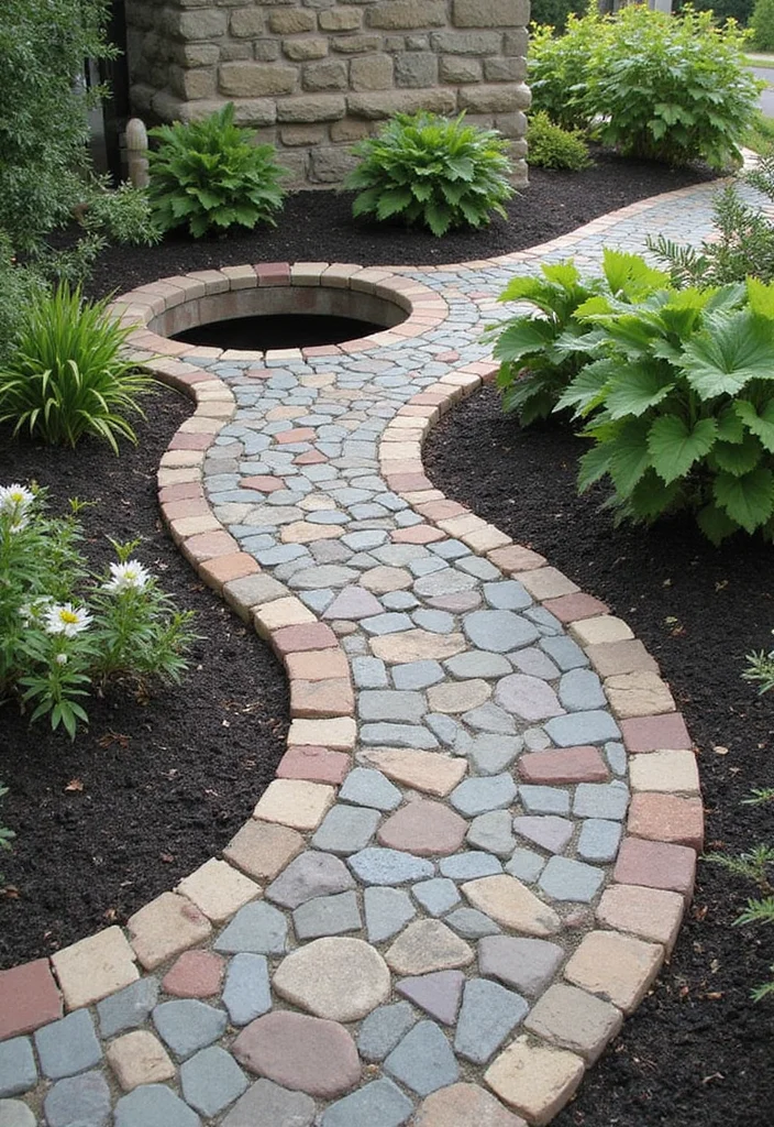 10 Basement Window Well Ideas for Better Light and Safety - 9. Creative Pathways: Connect to Nature