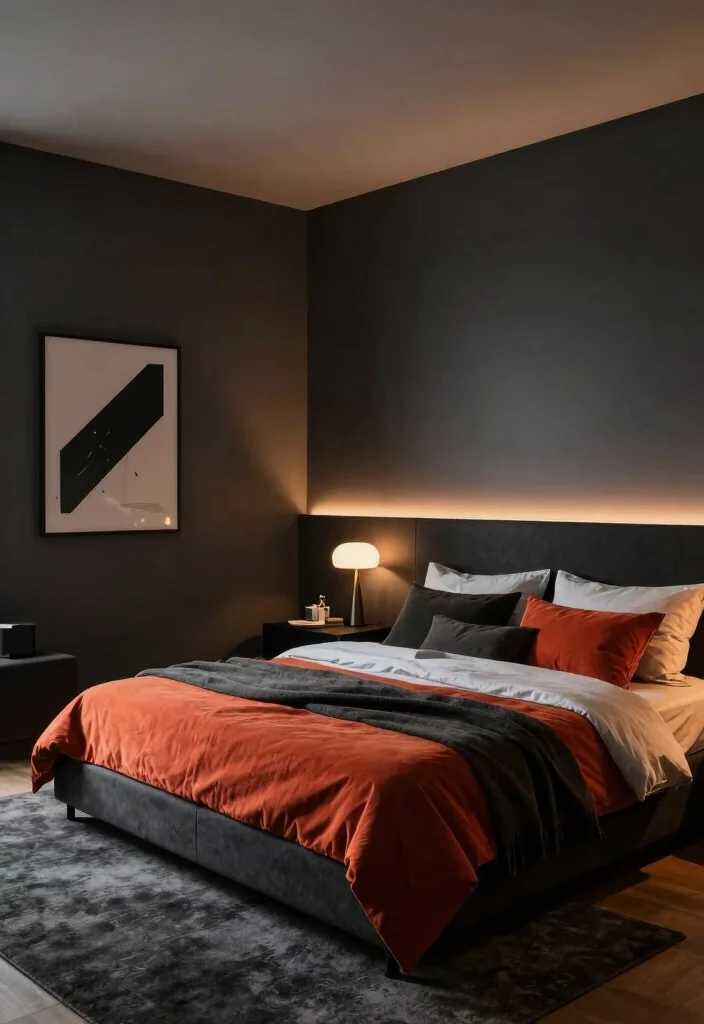 10 Behr Grey Paint Colors Perfect for Bedroom Walls 100 10 Behr Grey Paint Colors Perfect for Bedroom Walls - 10. Graphite - Modern Drama 1
