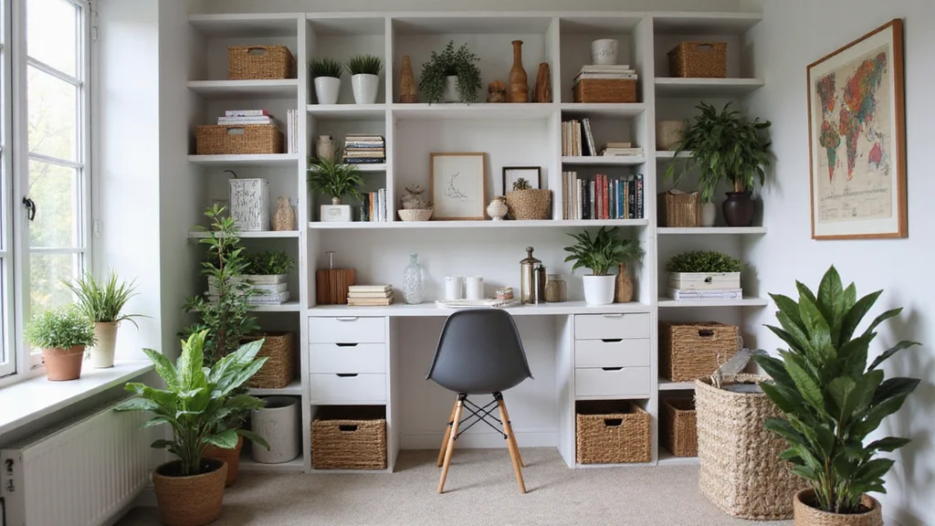 10 Billy Bookcase Office Ideas for Efficient Wall Storage