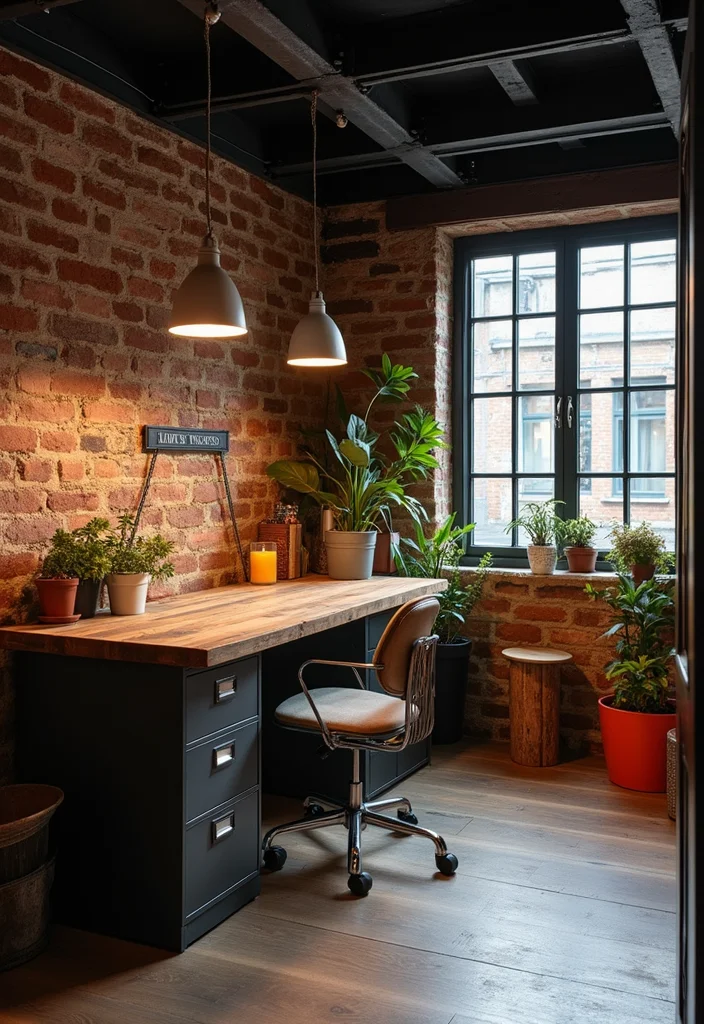 10 Black Ceiling Basement Ideas for Modern Industrial Depth - 4. Creative Workspace