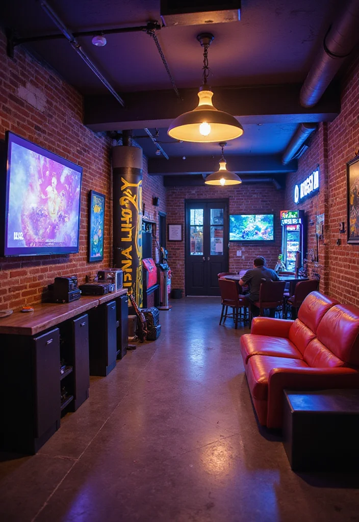 10 Bloxburg Basement Ideas for Creative Build Inspiration - 2. Game Zone Paradise